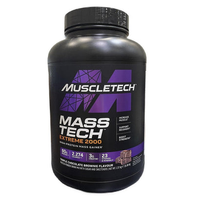 MuscleTech Mass-Tech Extreme 2000, Triple Chocolate Brownie - 2720g
