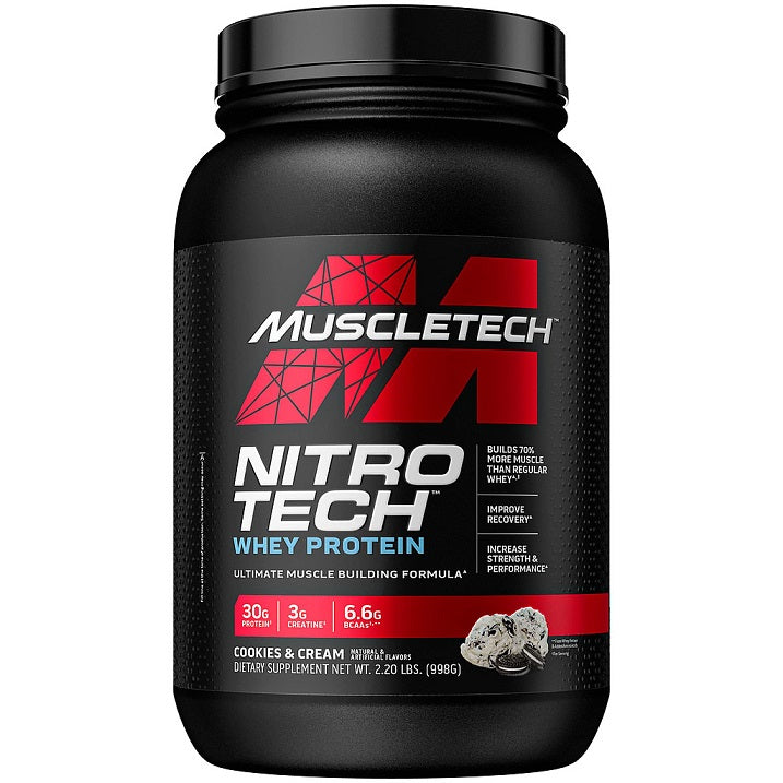 MuscleTech Nitro-Tech, Cookies & Cream (EAN 631656703276) - 998g