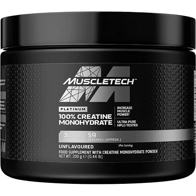 MuscleTech Platinum 100% Creatine Monohydrate - 200g
