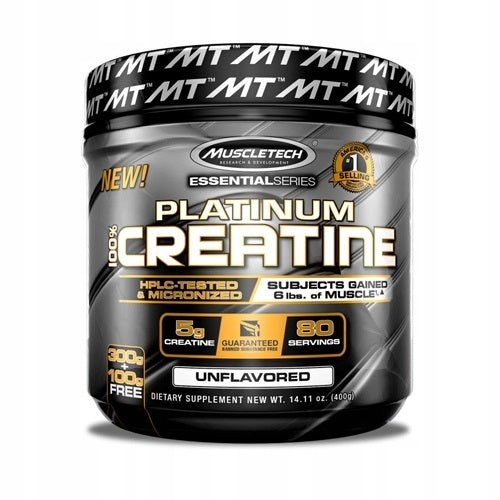 MuscleTech Platinum 100% Creatine Monohydrate - 400g