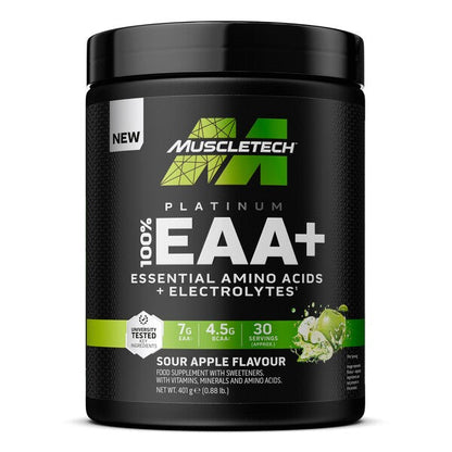MuscleTech Platinum 100% EAA+, Sour Apple - 401g