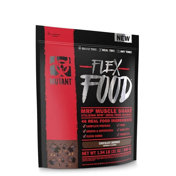 Mutant Flex Food, Chocolate Brownie - 880g
