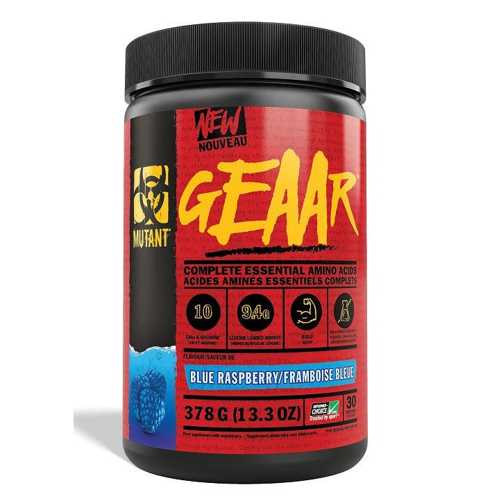 Mutant GEAAR, Blue Raspberry - 378g