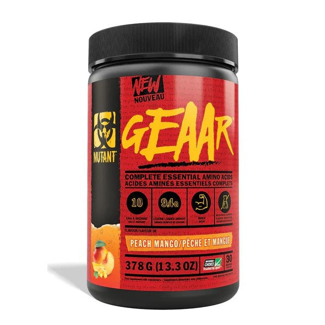 Mutant GEAAR, Peach Mango - 378g