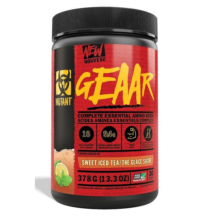 Mutant GEAAR, Sweet Iced Tea - 378g