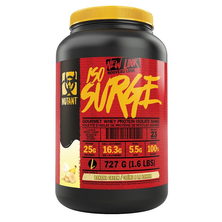 Mutant Iso Surge, Banana Cream - 727g