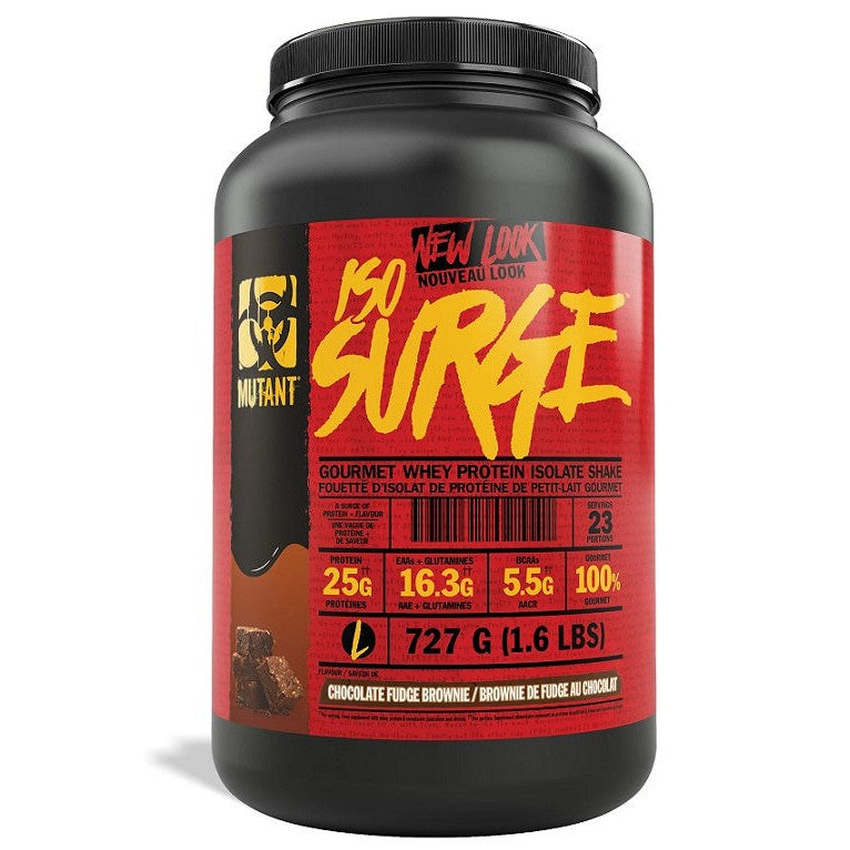 Mutant Iso Surge, Chocolate Fudge Brownie - 727g