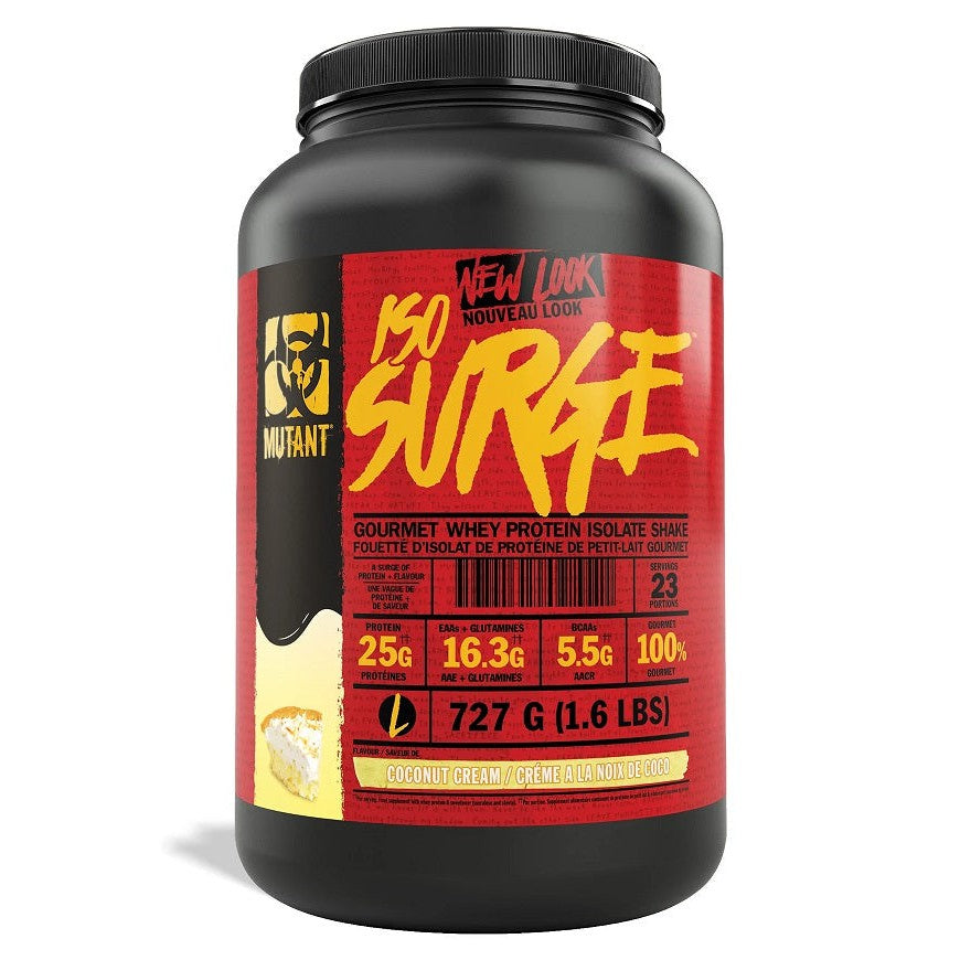 Mutant Iso Surge, Coconut Cream - 727g