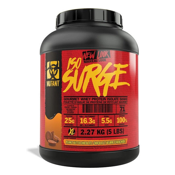 Mutant Iso Surge, Peanut Butter Chocolate - 2270g