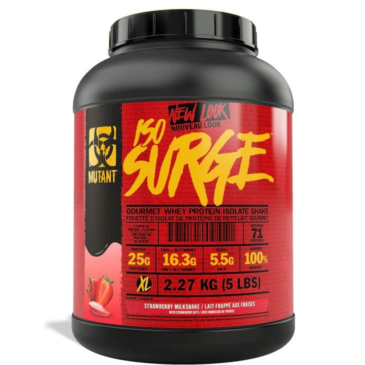 Mutant Iso Surge, Strawberry Milkshake - 2270g