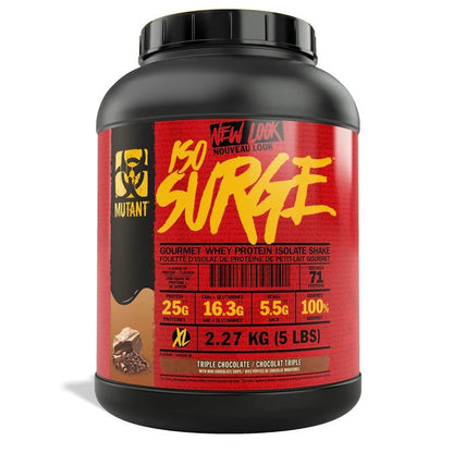 Mutant Iso Surge, Triple Chocolate - 2270g