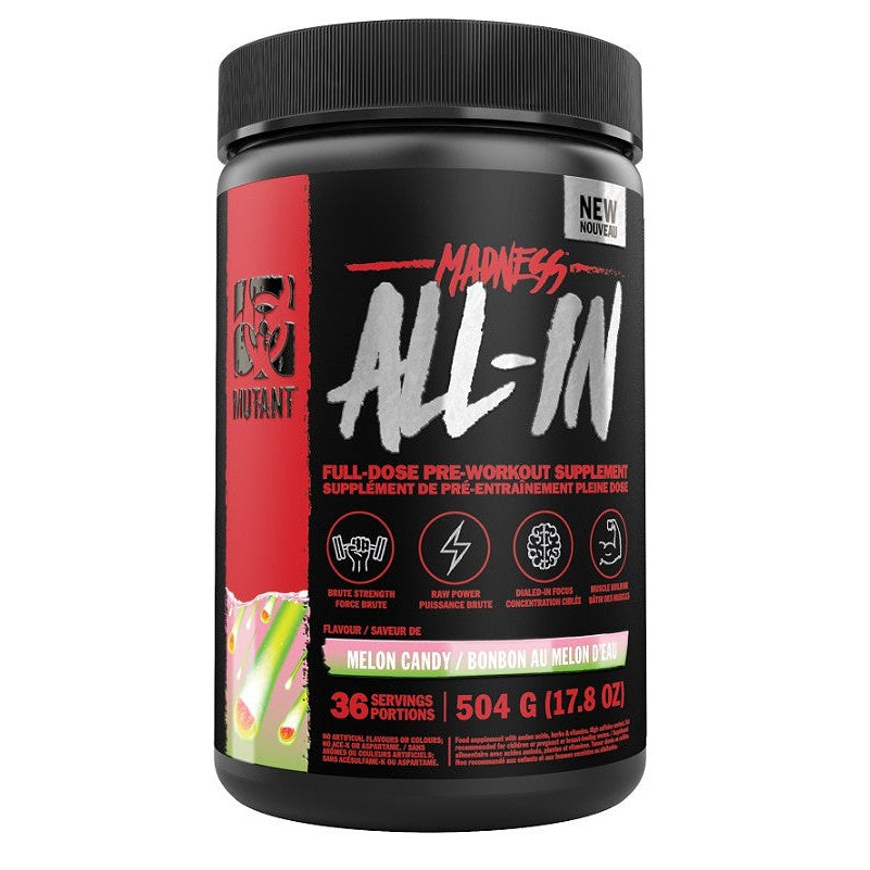 Mutant Madness All-In, Melon Candy - 504g