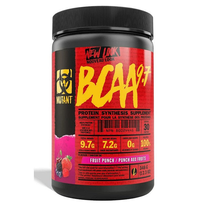 Mutant Mutant BCAA 9.7, Fruit Punch - 348g
