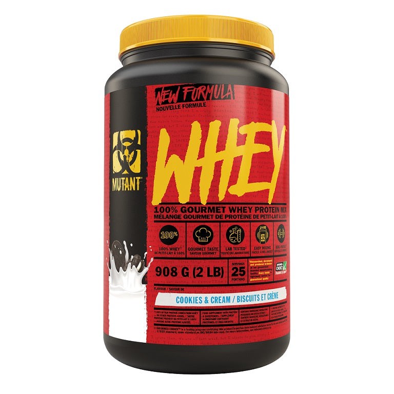 Mutant Mutant Whey, Cookies & Cream - 908g