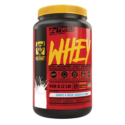Mutant Mutant Whey, Cookies & Cream - 908g