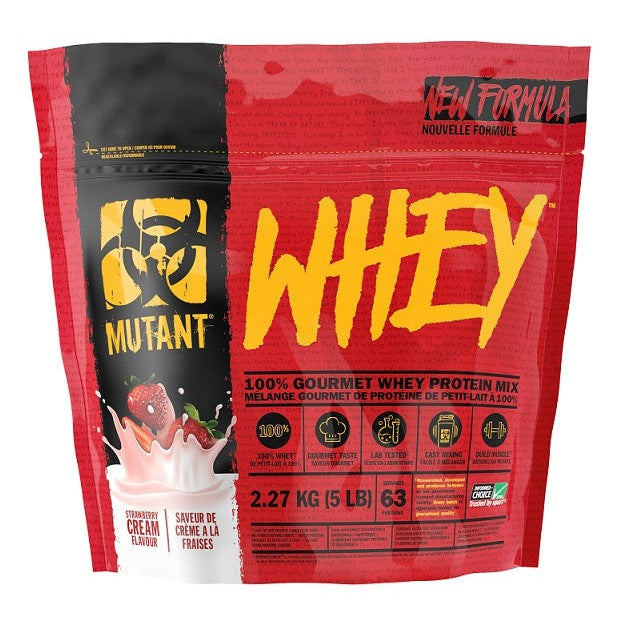 Mutant Mutant Whey, Strawberry Cream - 2270g
