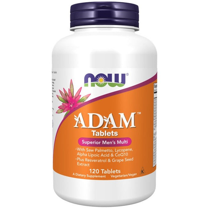 NOW Foods ADAM Multi-Vitamin for Men - 120 tablets