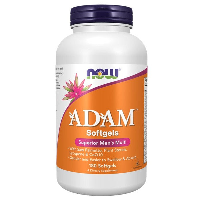 NOW Foods ADAM Multi-Vitamin for Men - 180 softgels