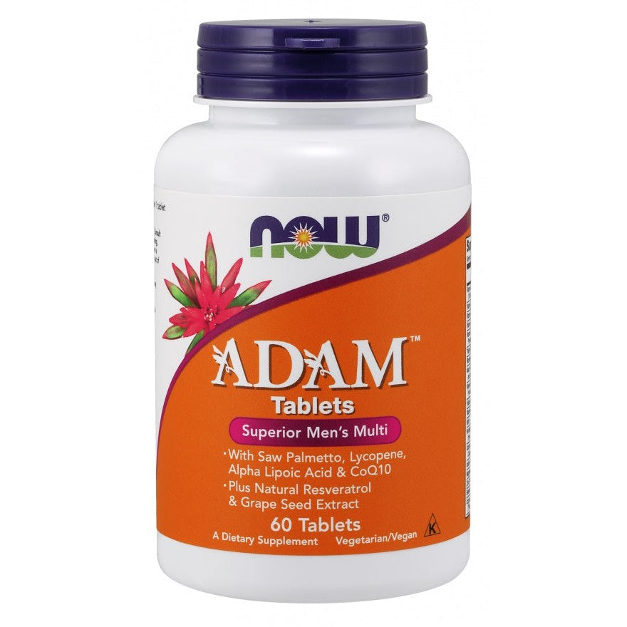 NOW Foods ADAM Multi-Vitamin for Men - 60 tablets