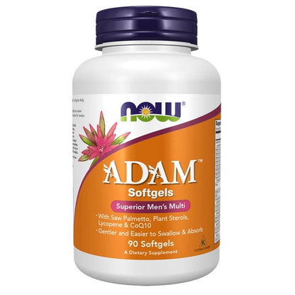 NOW Foods ADAM Multi-Vitamin for Men - 90 softgels