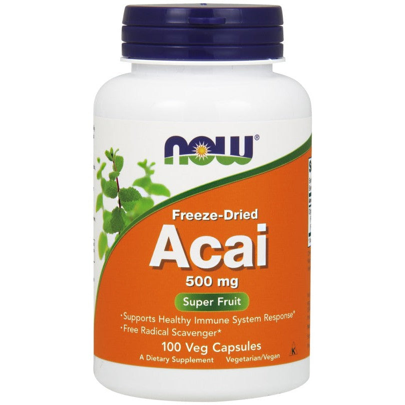 NOW Foods Acai, 500mg - 100 vcaps