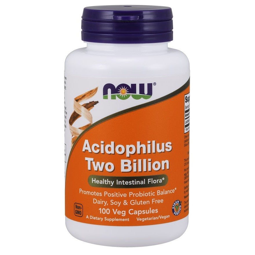 NOW Foods Acidophilus Two Billion - 100 vcaps