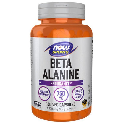 NOW Foods Beta-Alanine, 750mg - 120 caps