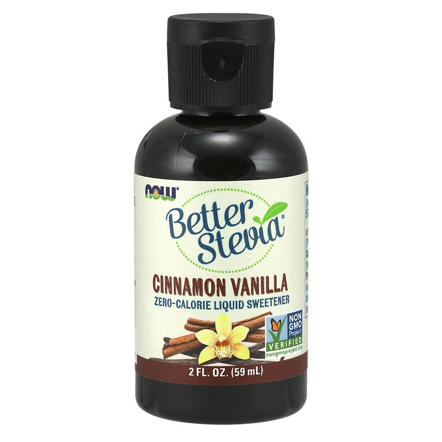 NOW Foods Better Stevia Liquid, English Toffee - 59 ml.