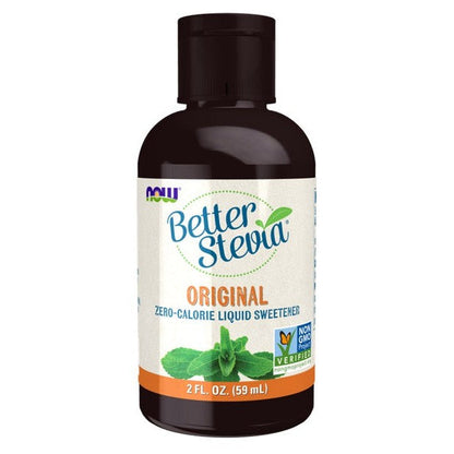 NOW Foods Better Stevia Liquid, Original - 59 ml.