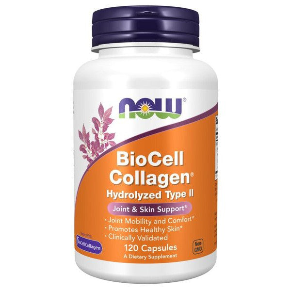 NOW Foods BioCell Collagen Hydrolyzed Type II - 120 caps