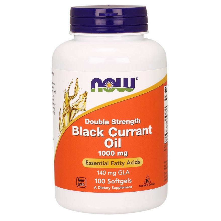 NOW Foods Black Currant Oil, 1000mg - 100 softgels