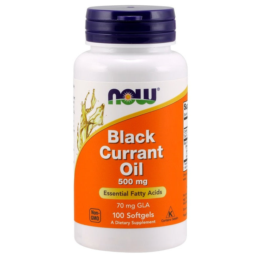 NOW Foods Black Currant Oil, 500mg - 100 softgels