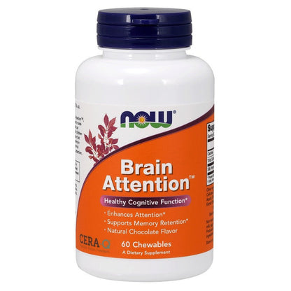 NOW Foods Brain Attention - 60 chewables