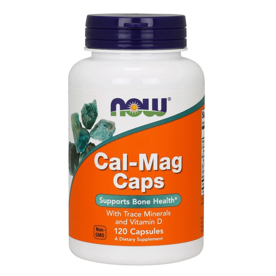 NOW Foods Cal-Mag Caps - 120 caps