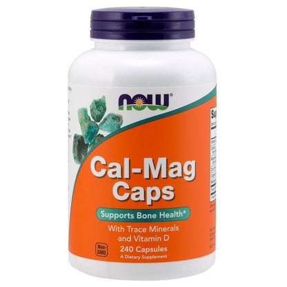 NOW Foods Cal-Mag Caps - 240 caps