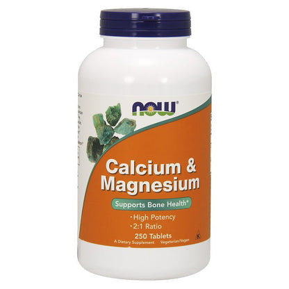 NOW Foods Calcium & Magnesium - 250 tablets