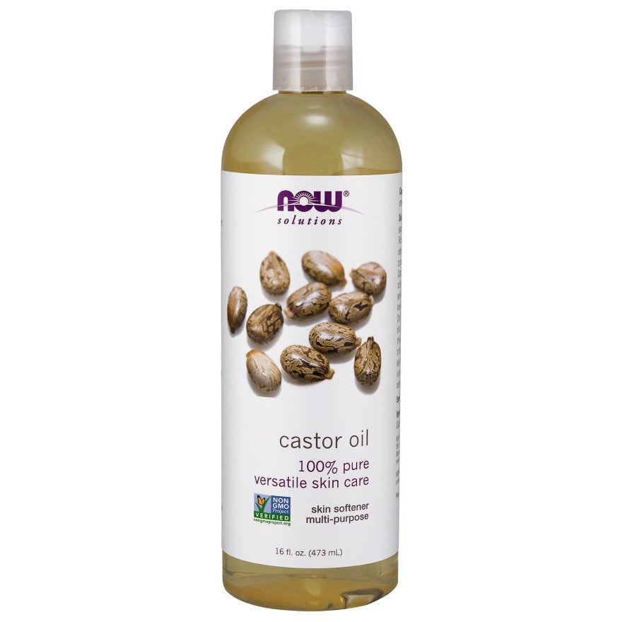 NOW Foods Castor Oil, 100% Pure - 473 ml.