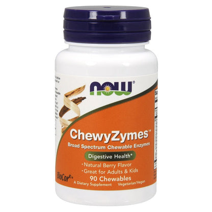 NOW Foods ChewyZymes - 90 chewables