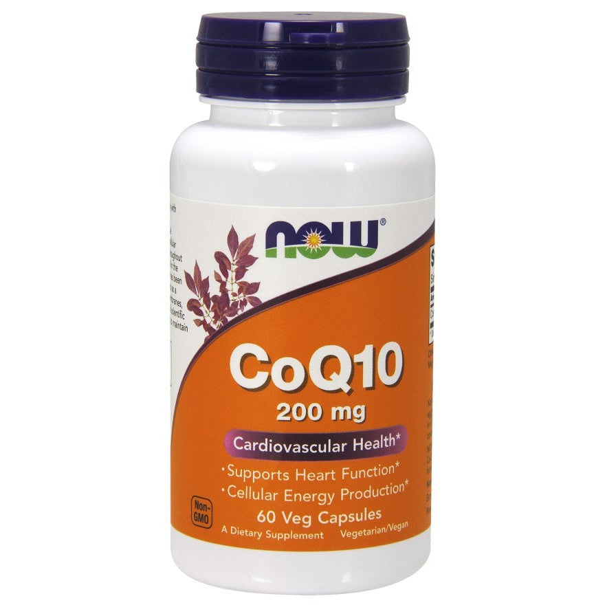 NOW Foods CoQ10, 200mg - 60 vcaps