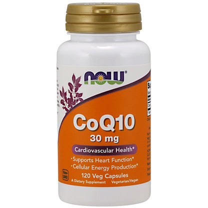 NOW Foods CoQ10, 30mg - 120 vcaps