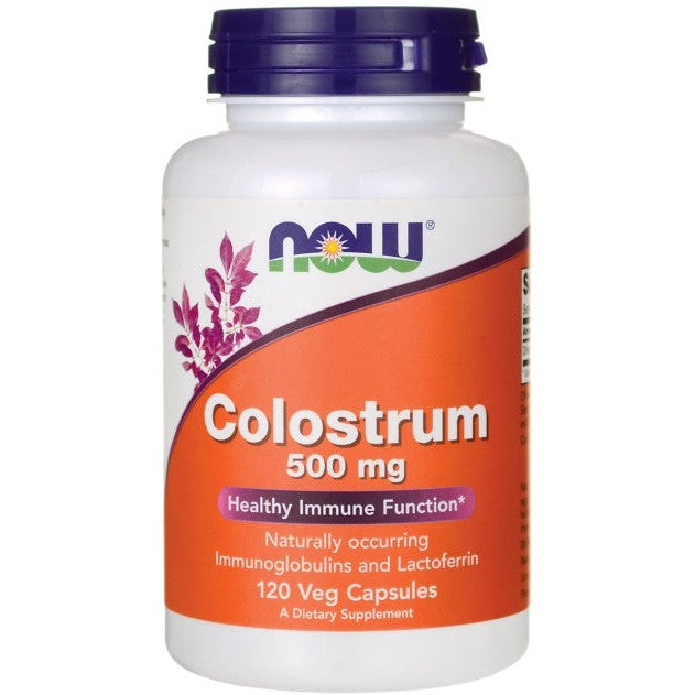 NOW Foods Colostrum, 500mg - 120 vcaps