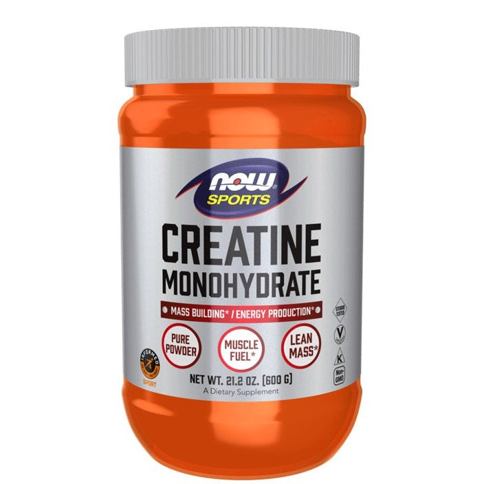 NOW Foods Creatine Monohydrate, Pure Powder - 600g