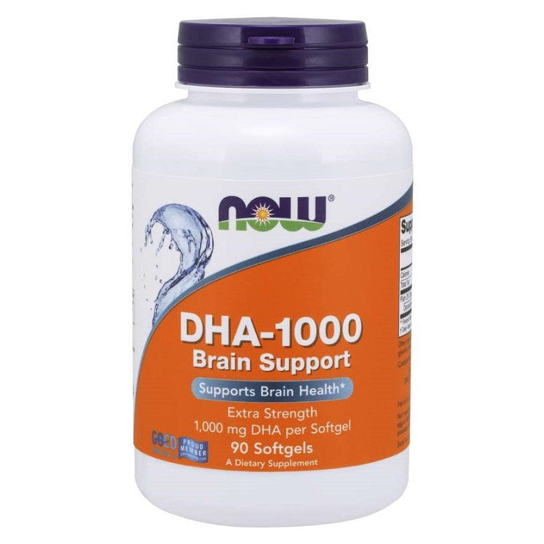 NOW Foods DHA-1000 Brain Support - 90 softgels