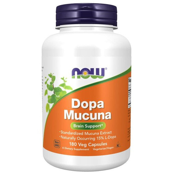 NOW Foods DOPA Mucuna - 180 vcaps