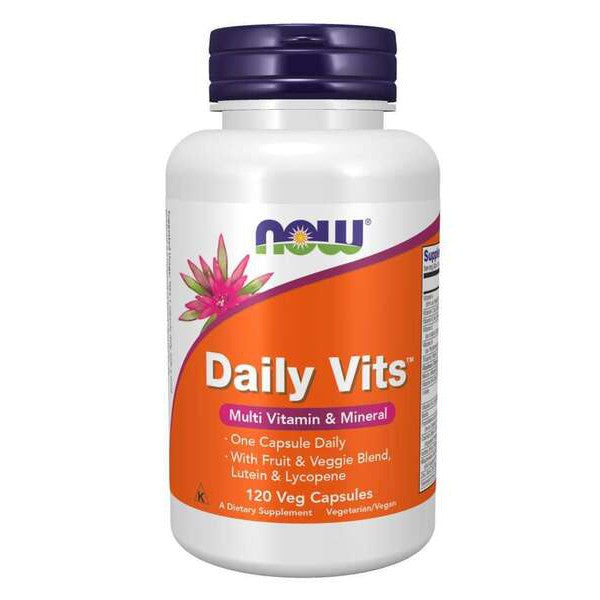 NOW Foods Daily Vits - 120 vcaps
