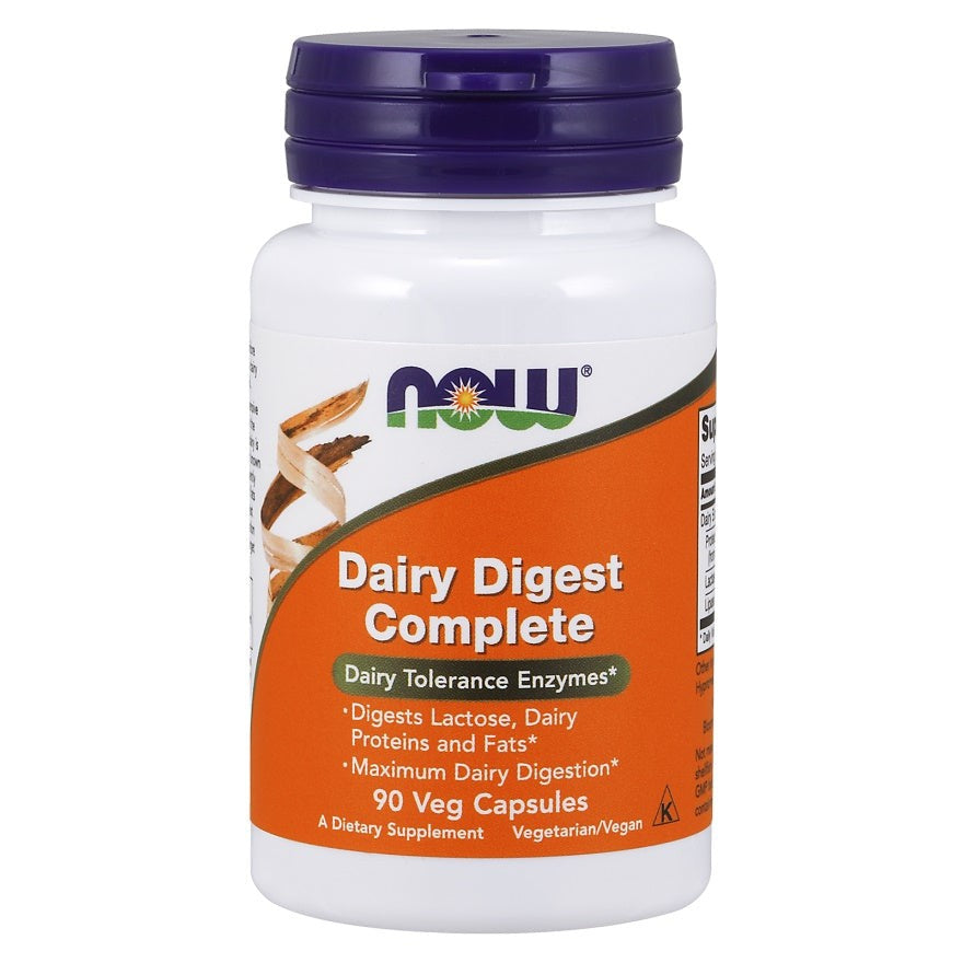 NOW Foods Dairy Digest Complete - 90 vcaps