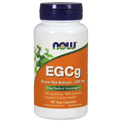 NOW Foods EGCg Green Tea Extract, 400mg - 90 vcaps
