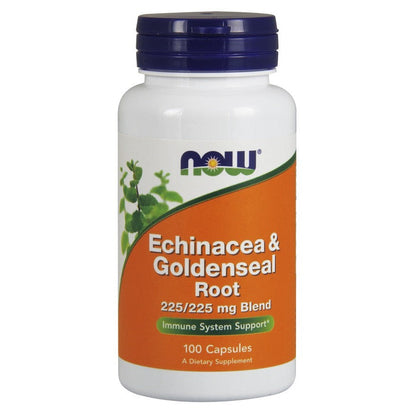 NOW Foods Echinacea & Goldenseal Root - 100 caps