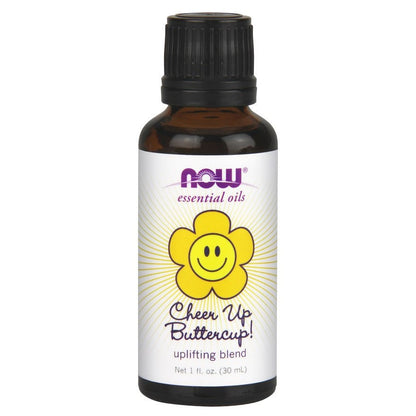 NOW Foods Essential Oil, Cheer Up Buttercup! Oil Blend - 30 ml.