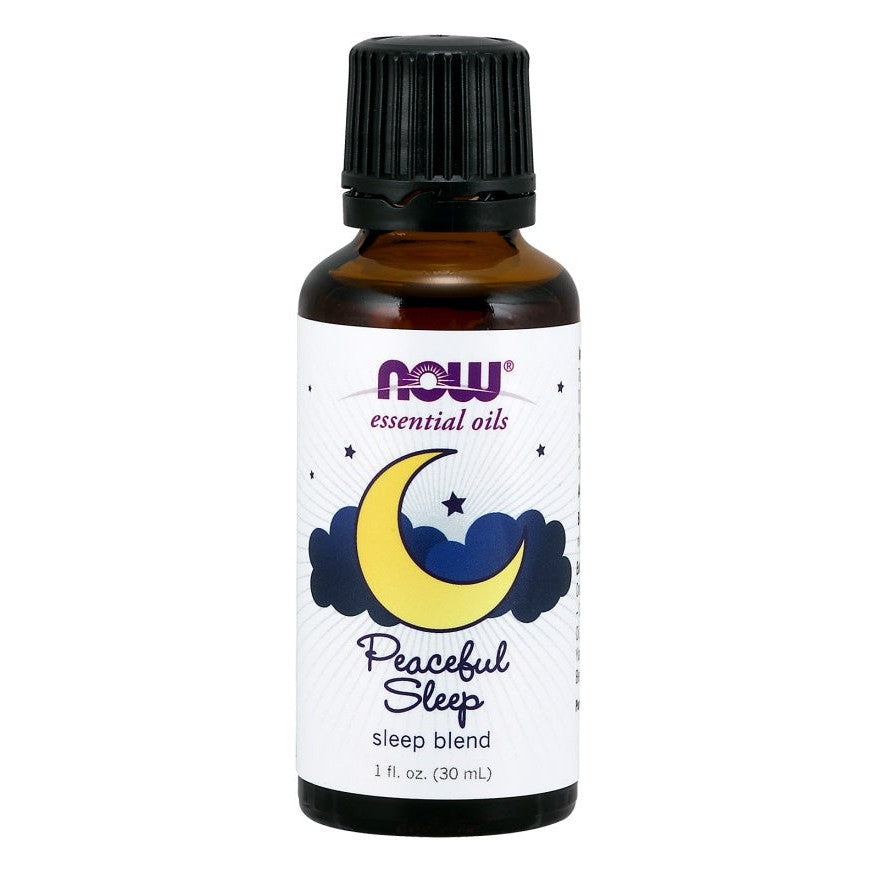 NOW Foods Essential Oil, Peaceful Sleep Oil - 30 ml.